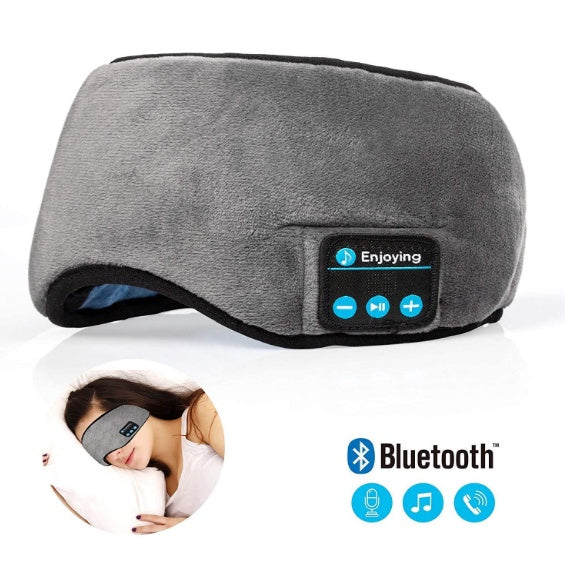 Máscara para dormir con cubierta para los ojos, cómodos auriculares Bluetooth + envío gratis