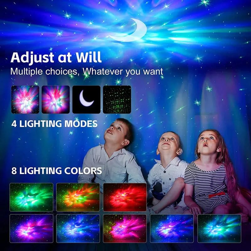 Bluetooth Astronaut Galaxy Projector Night Light Starry Sky Moon Star Led Bedroom Night Lamp Home Decorative Children Gifts